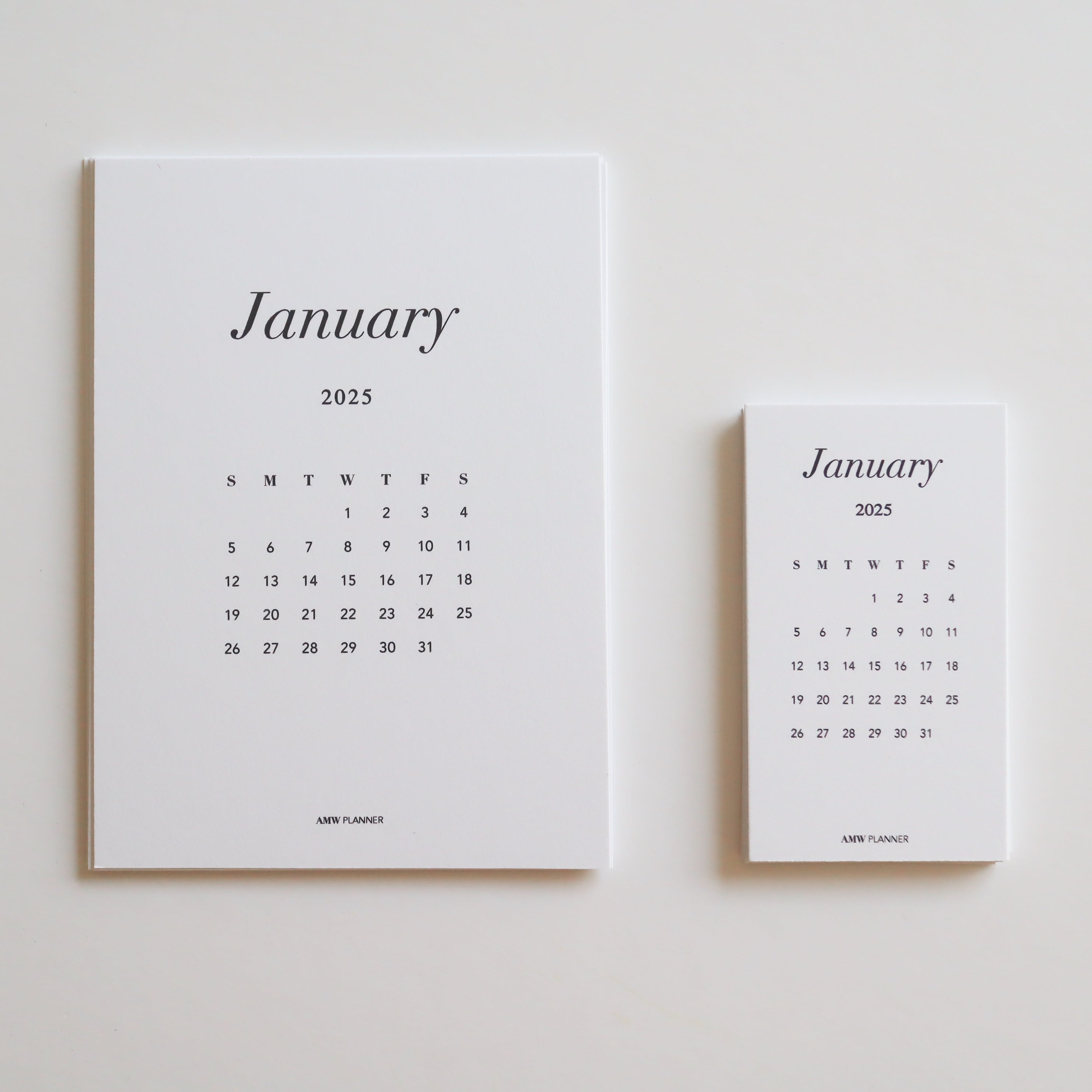 Calendar Cards