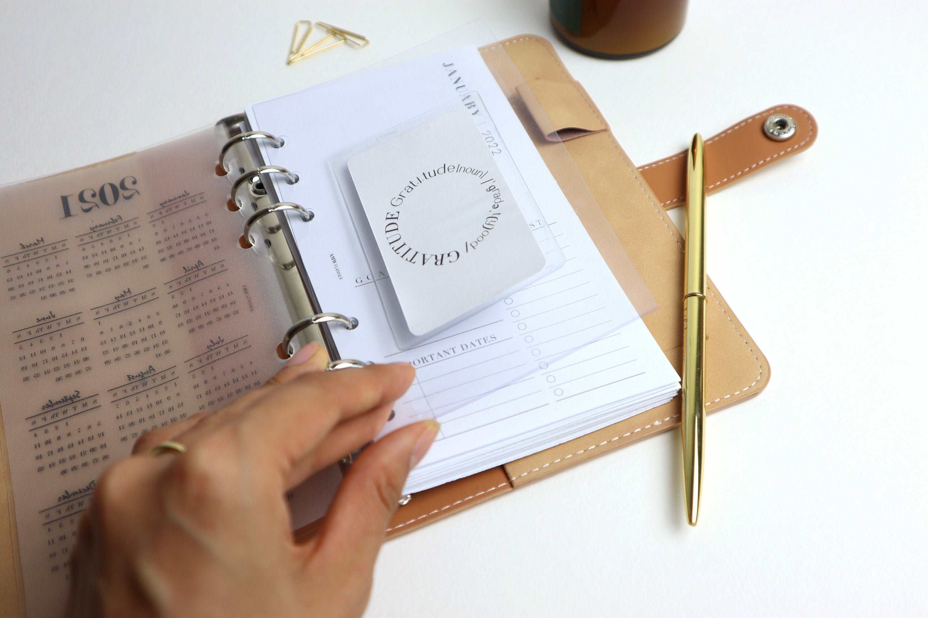 Clear Card Holder with 1 pocket