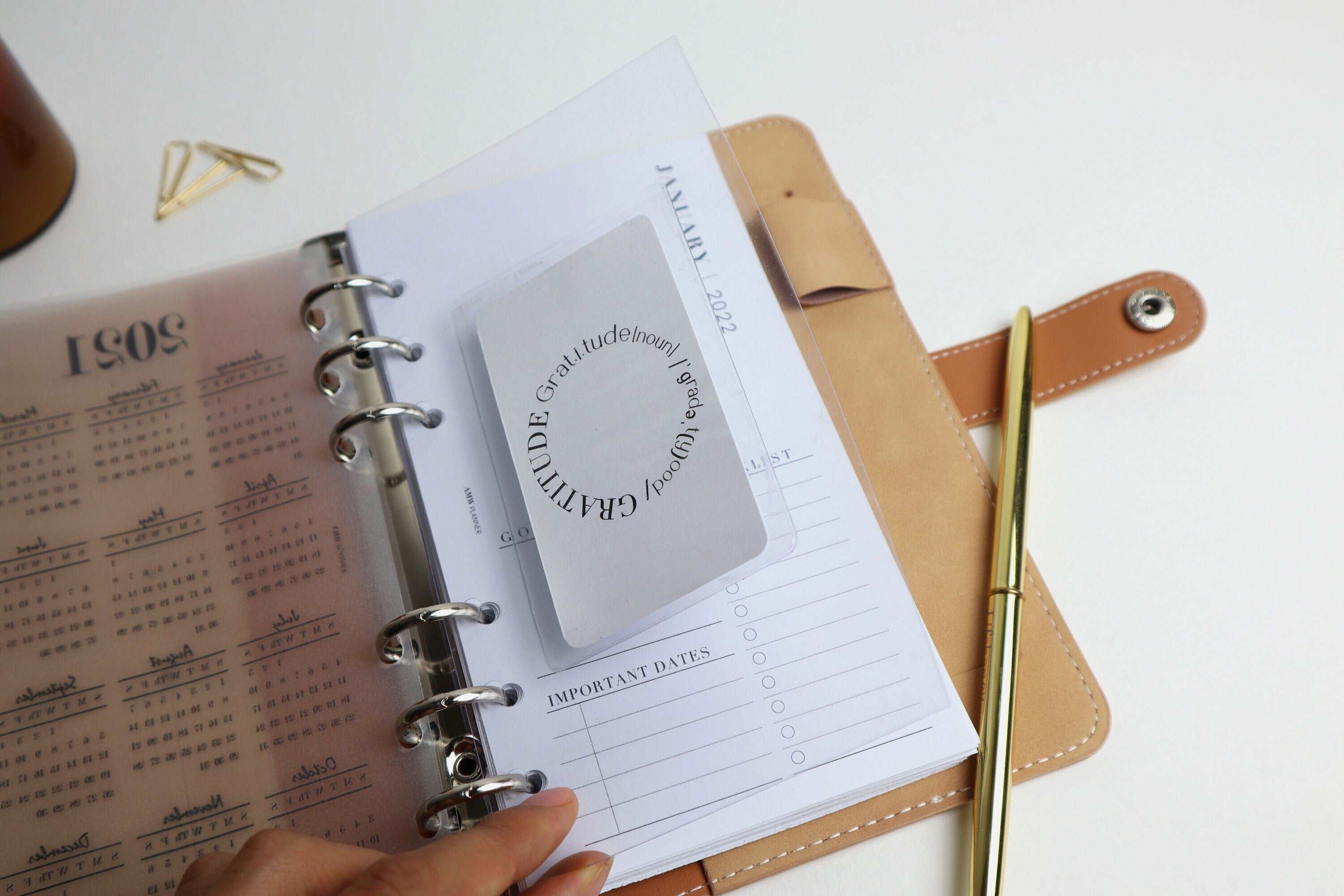 Clear Card Holder with 1 pocket